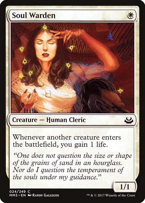 Soul Warden — MM3 #24. nonfoil copy listed.