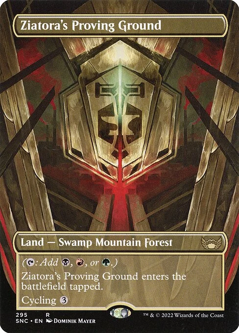 Ziatora's Proving Ground — SNC #295. nonfoil copy listed.