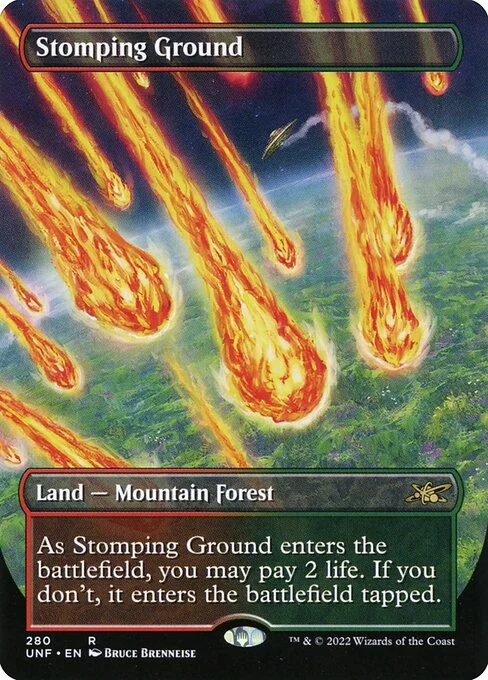 Stomping Ground — UNF #280. nonfoil copy listed.
