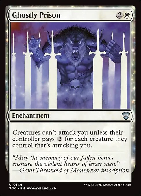 Ghostly Prison — SOC #146. nonfoil copy listed.