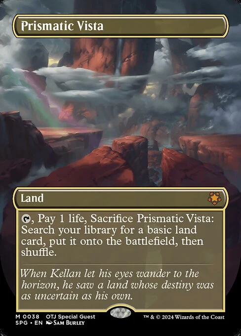 Prismatic Vista — SPG #38. nonfoil copy listed.