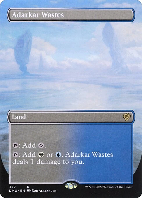 Adarkar Wastes — DMU #377. nonfoil copy listed.