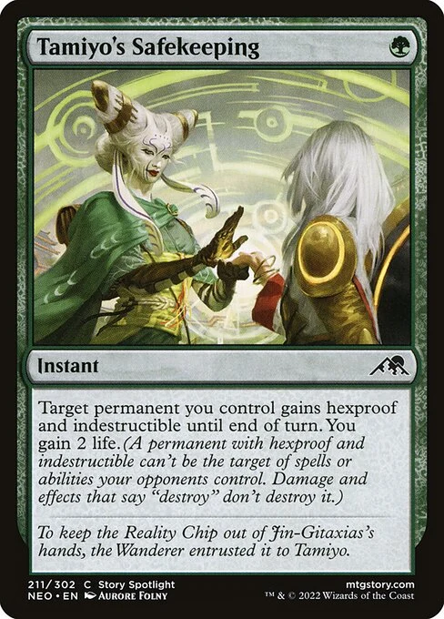 Tamiyo's Safekeeping — NEO #211. nonfoil copy listed.